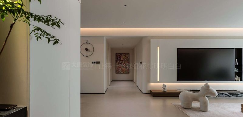 株洲装修设计：206㎡现代风格实景，呼吸每一分时光带来的温柔感 - 家居知识