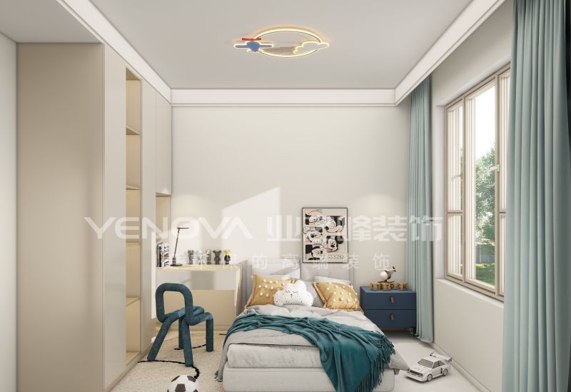 唐山南湖CBD132平方米现代简约风格装修效果案例|业之峰装饰 - 家居知识