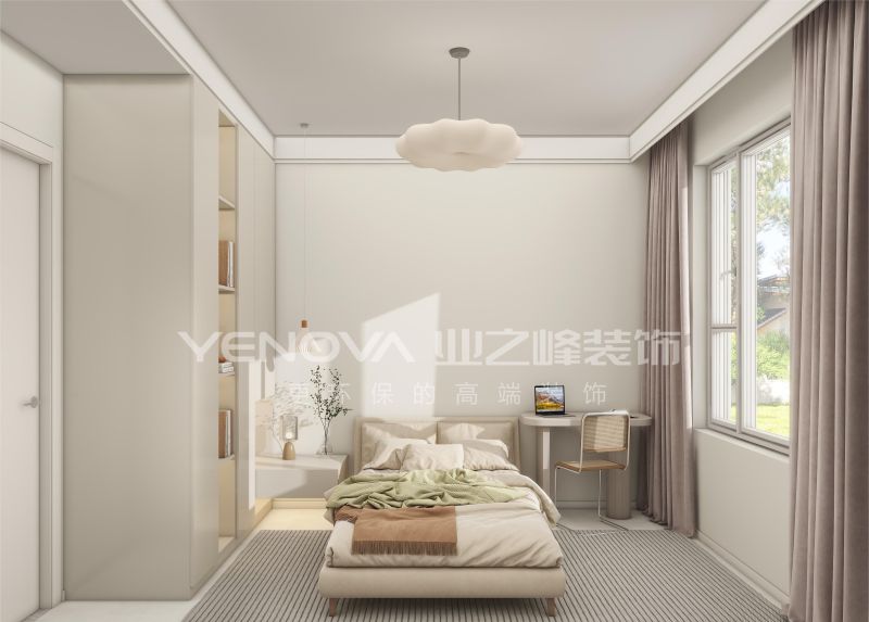 唐山南湖CBD132平方米现代简约风格装修效果案例|业之峰装饰 - 家居知识