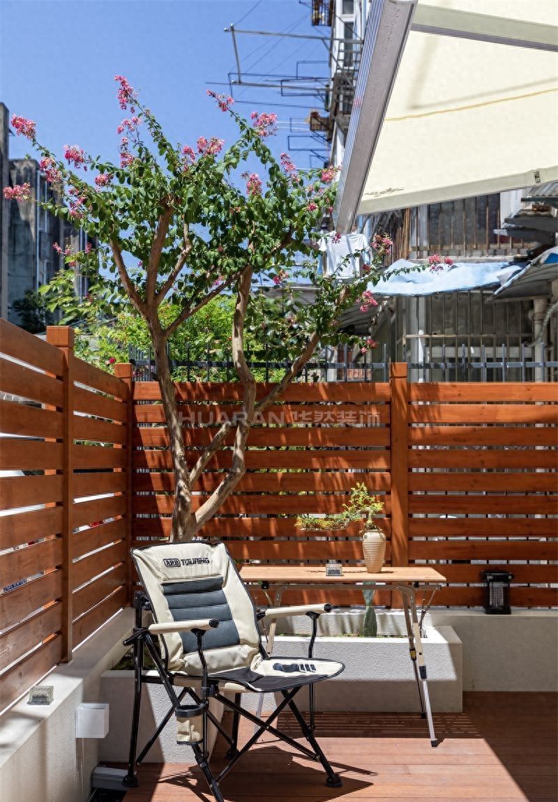 合肥电影公司宿舍93㎡中古原木风装修实景