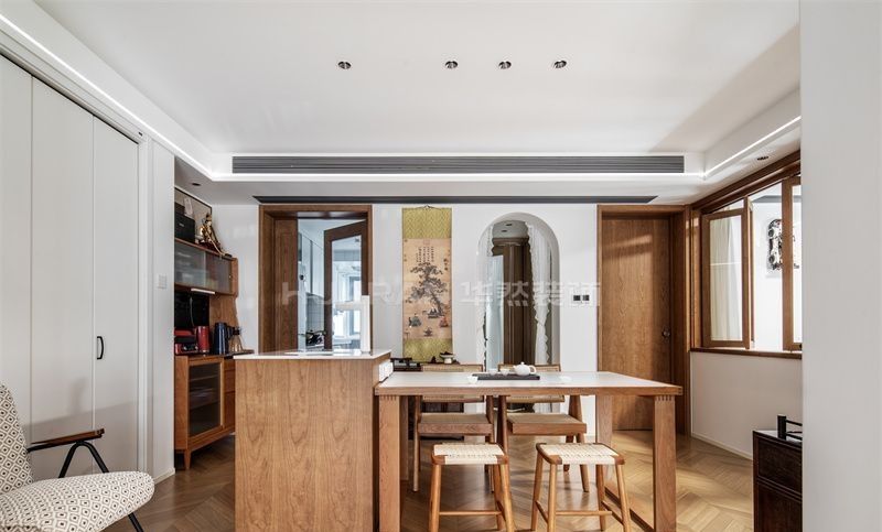 【实景】合肥电影公司宿舍93㎡中古原木风格装修设计 - 家居知识