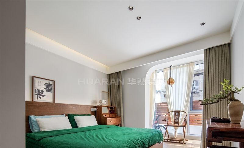 【实景】合肥电影公司宿舍93㎡中古原木风格装修设计 - 家居知识