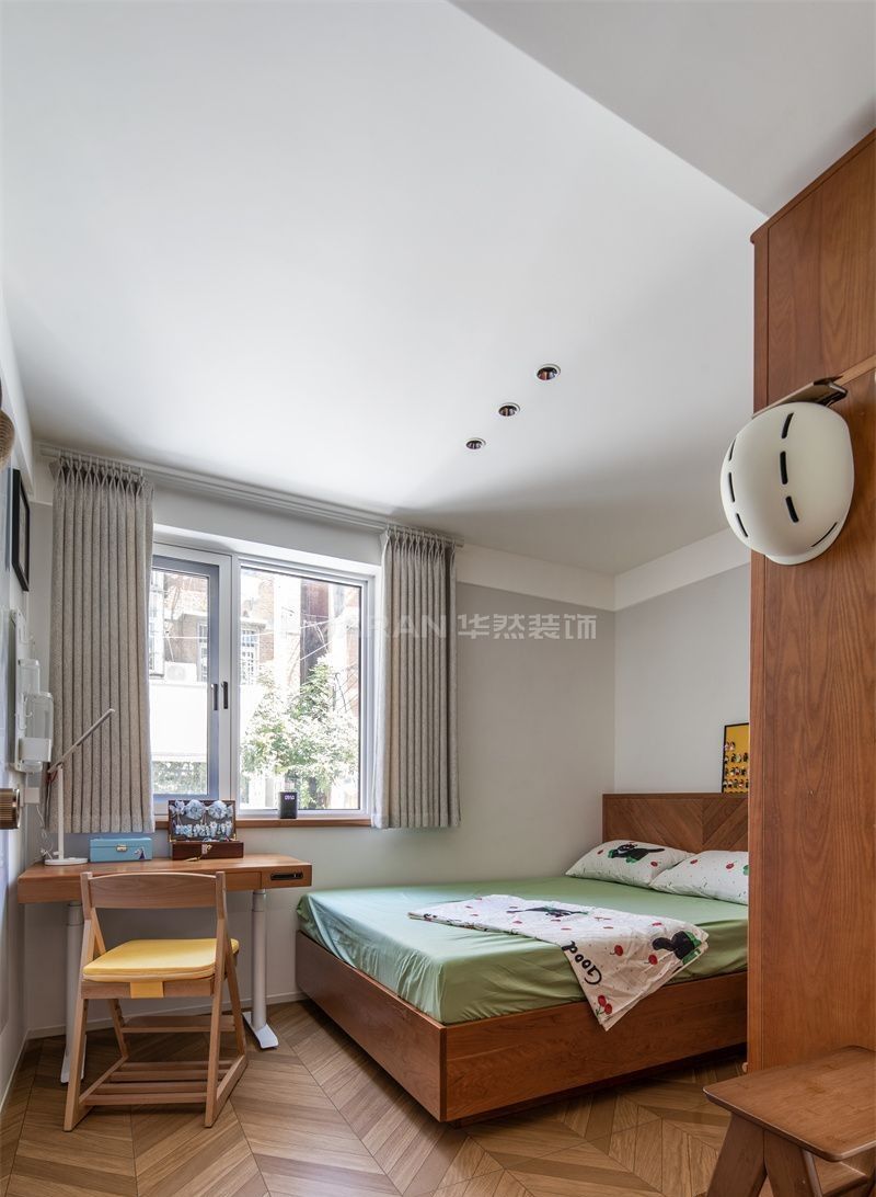 【实景】合肥电影公司宿舍93㎡中古原木风格装修设计 - 家居知识
