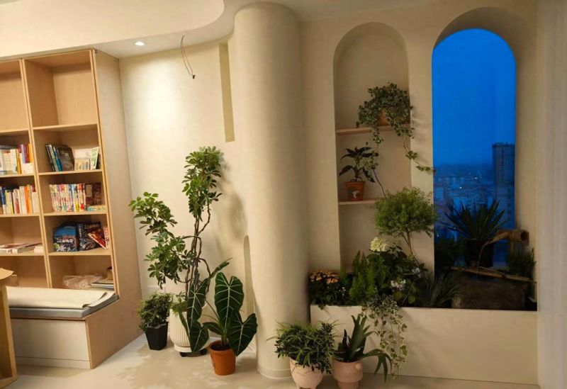 原木风与花草的治愈之家