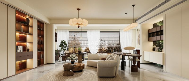 合肥保利中交越秀天珺170㎡中古风装修设计 - 家居知识