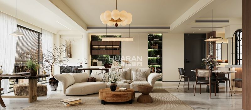 合肥保利中交越秀天珺170㎡中古风装修设计 - 家居知识