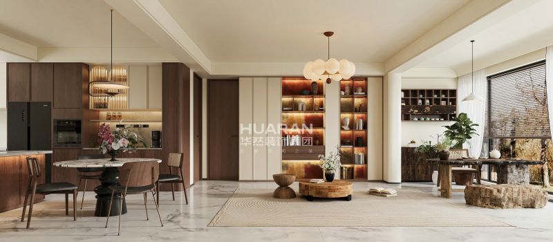 合肥保利中交越秀天珺170㎡中古风装修设计 - 家居知识