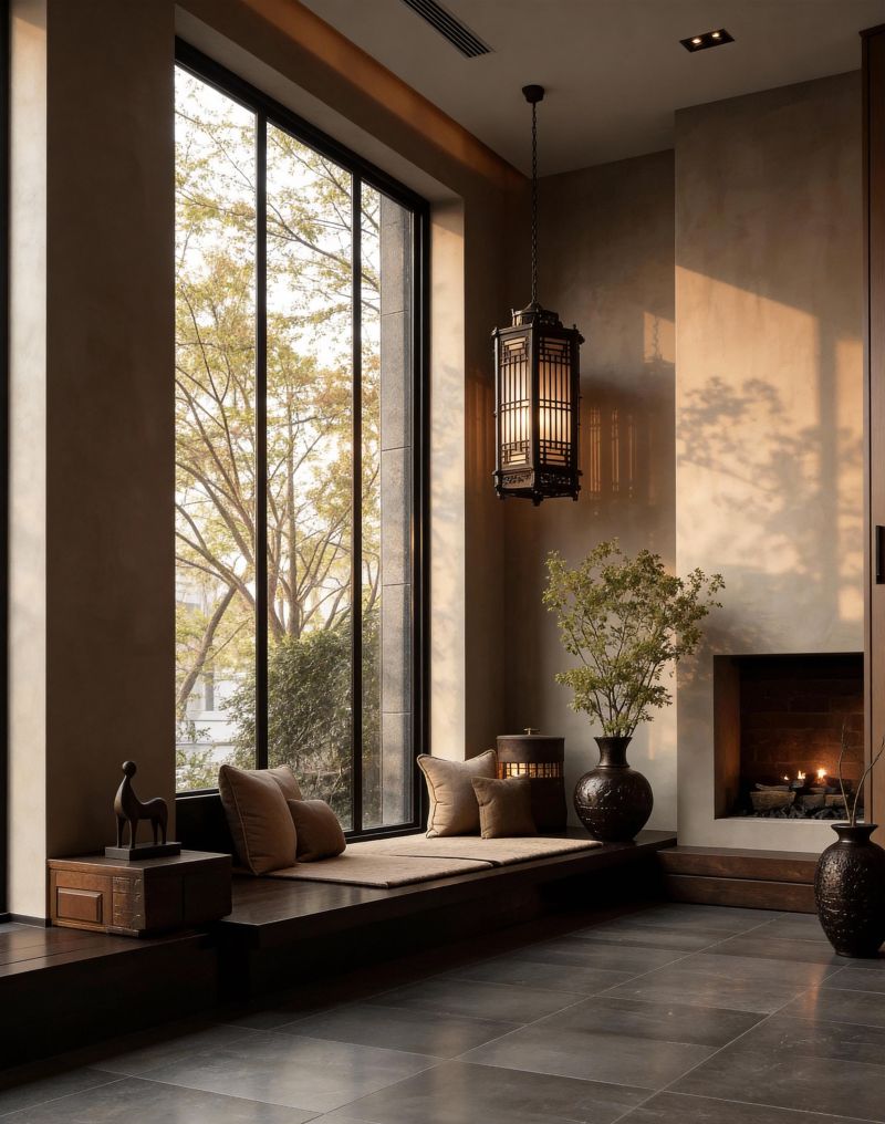 住进这里，我好像谈了一场静默的恋爱新中式的美，是会呼吸的。 - 家居知识