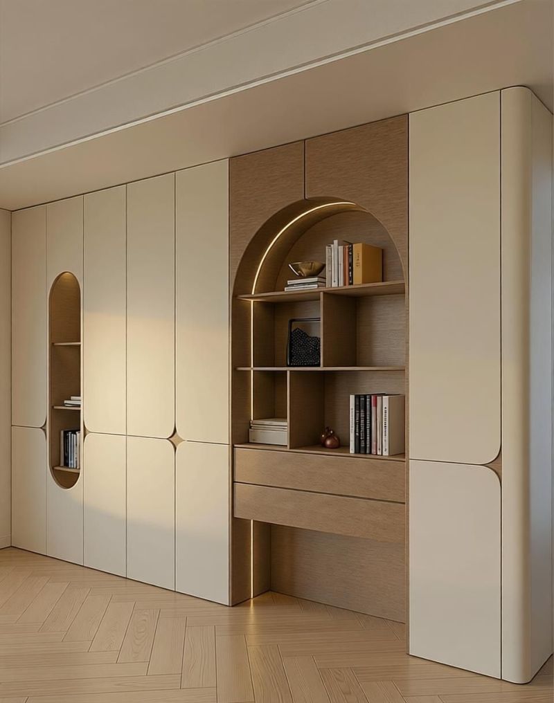 进门就惊艳！定制玄关柜合集一看一个不吱声！ - 家居知识