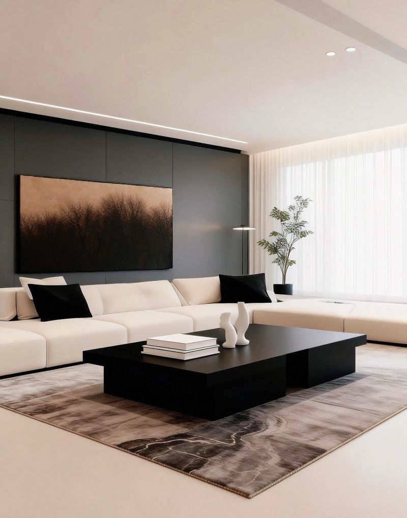 138㎡装完意式极简风确实不一样，空间感拉满而且又特别显奢华。 - 家居知识