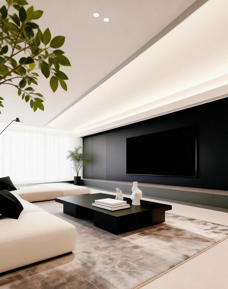 138㎡意式极简风装修，空间感与奢华感并存