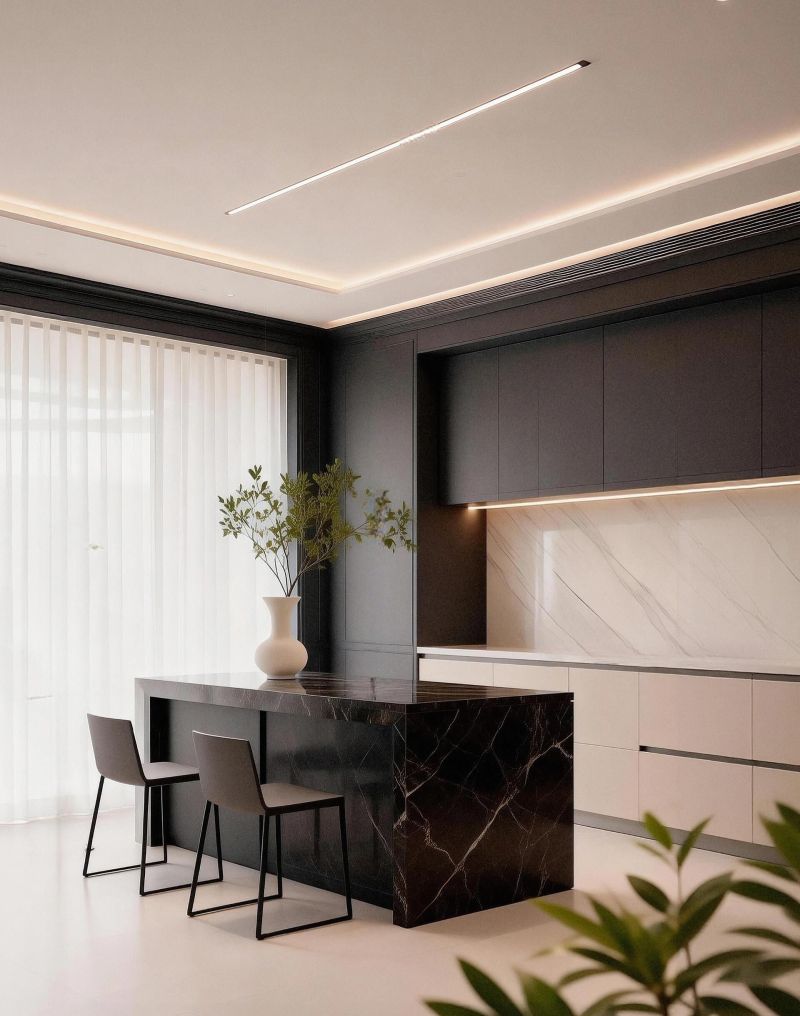 138㎡装完意式极简风确实不一样，空间感拉满而且又特别显奢华。 - 家居知识