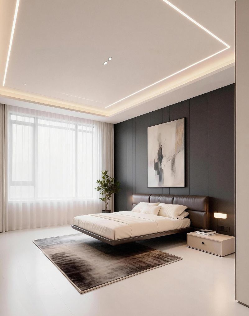 138㎡装完意式极简风确实不一样，空间感拉满而且又特别显奢华。 - 家居知识