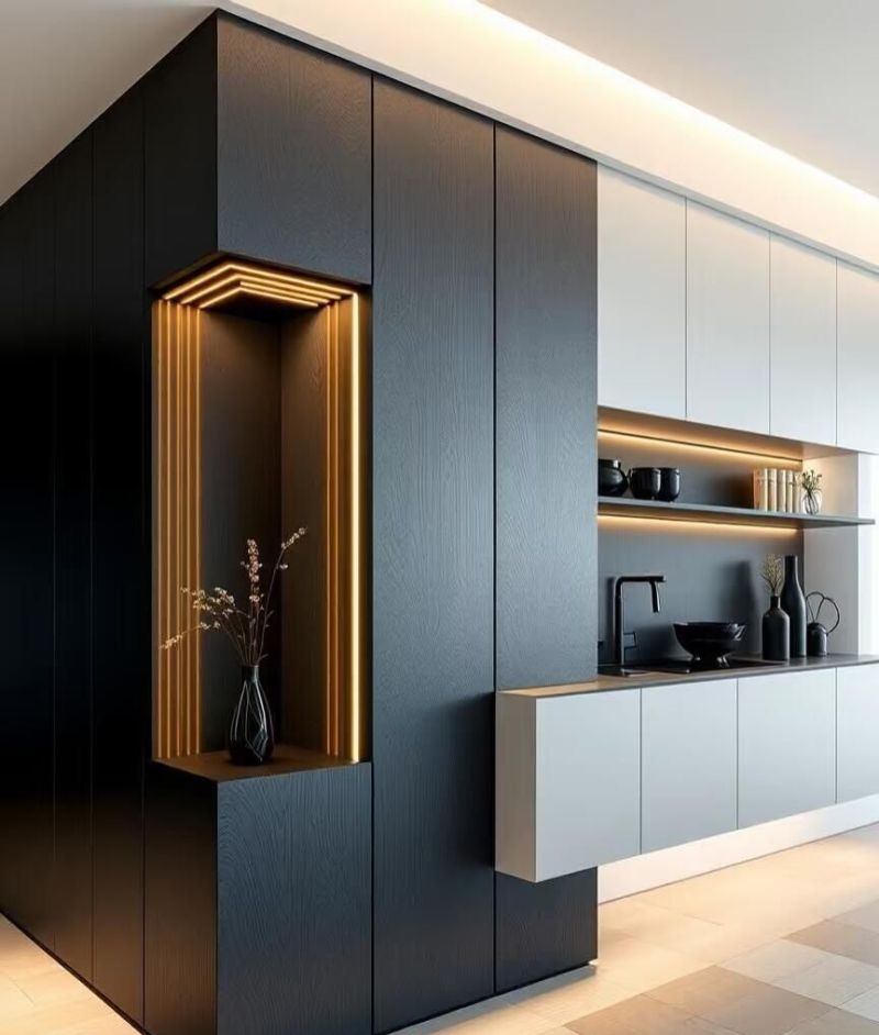 餐边柜设计案例分享 - 家居知识