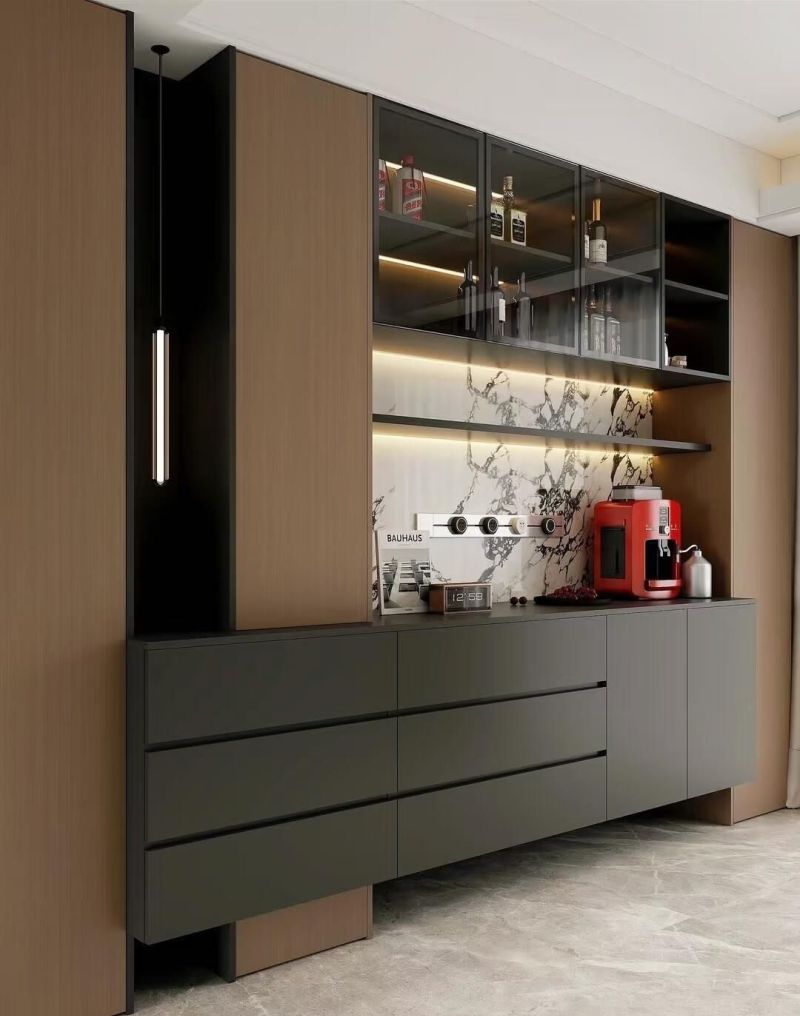 餐边柜设计案例分享 - 家居知识