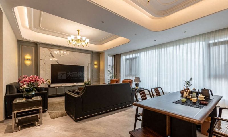 300㎡美式轻奢叠墅实景，株洲装修设计打造理想栖居空间