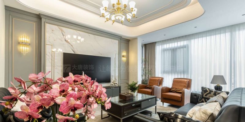 株洲装修设计：300㎡美式轻奢风格叠墅装修实景，心中的栖居梦 - 家居知识