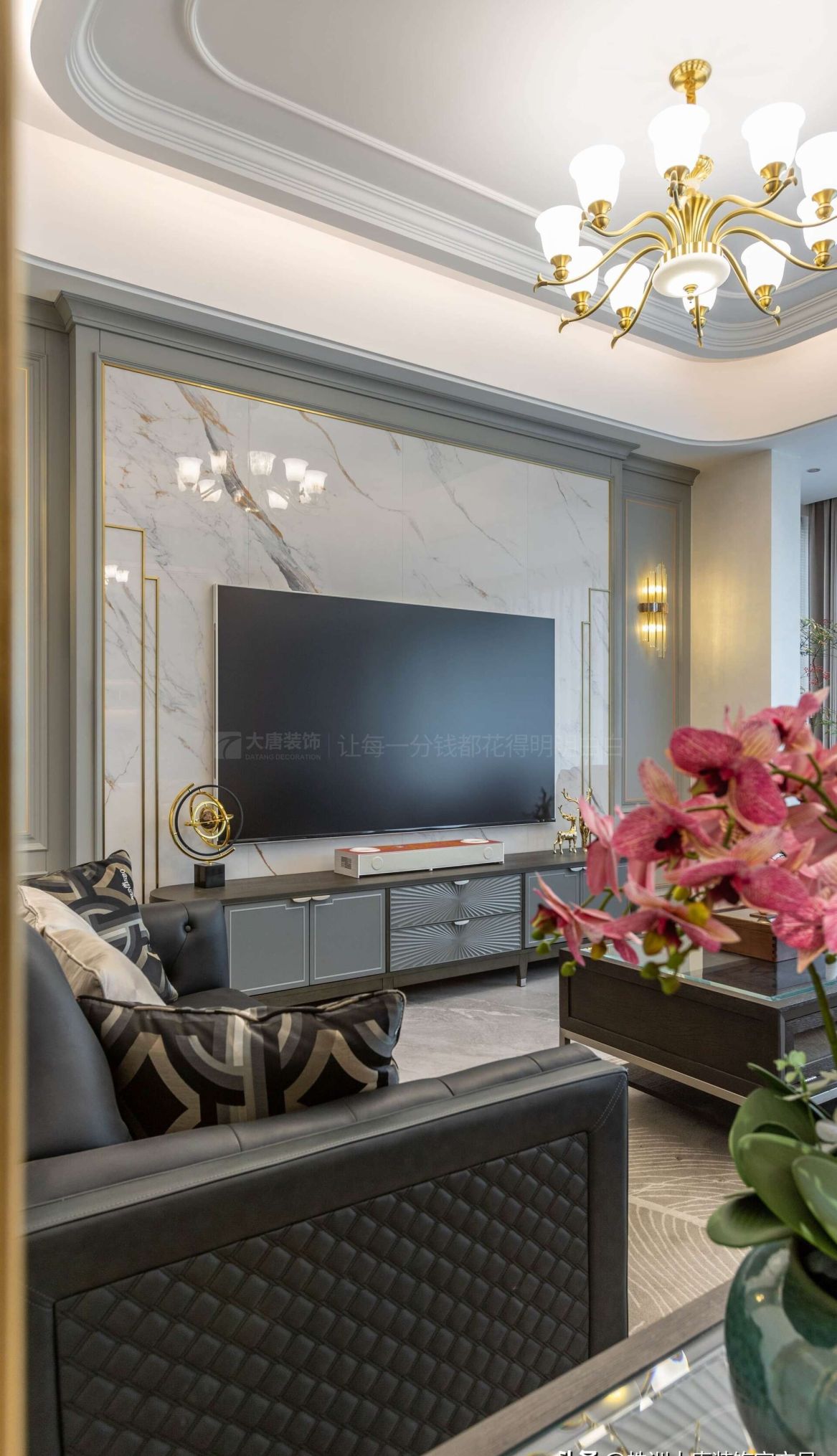 株洲装修设计：300㎡美式轻奢风格叠墅装修实景，心中的栖居梦 - 家居知识