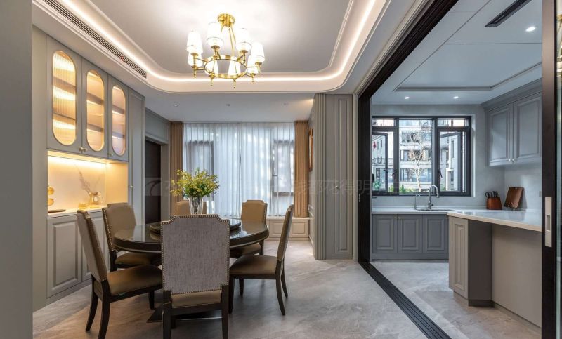 株洲装修设计：300㎡美式轻奢风格叠墅装修实景，心中的栖居梦 - 家居知识