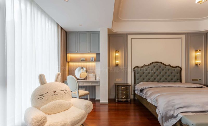 株洲装修设计：300㎡美式轻奢风格叠墅装修实景，心中的栖居梦 - 家居知识