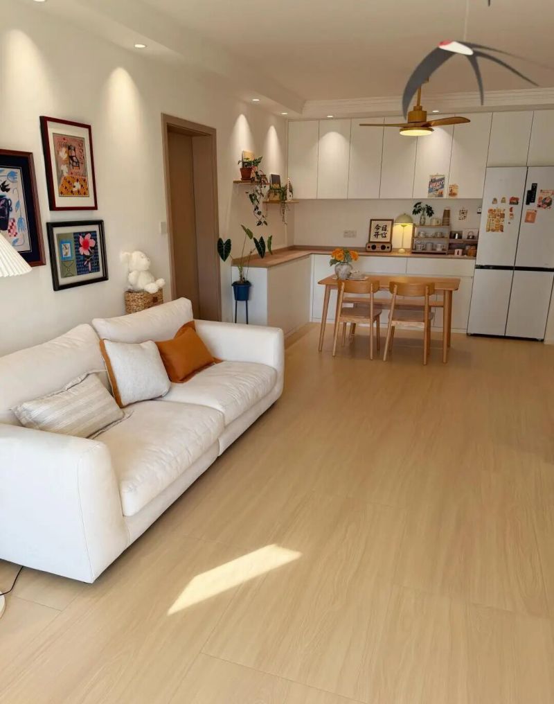 套内只有72㎡，选择了原木风装修风格，入住两年了依然很喜欢！ - 家居知识