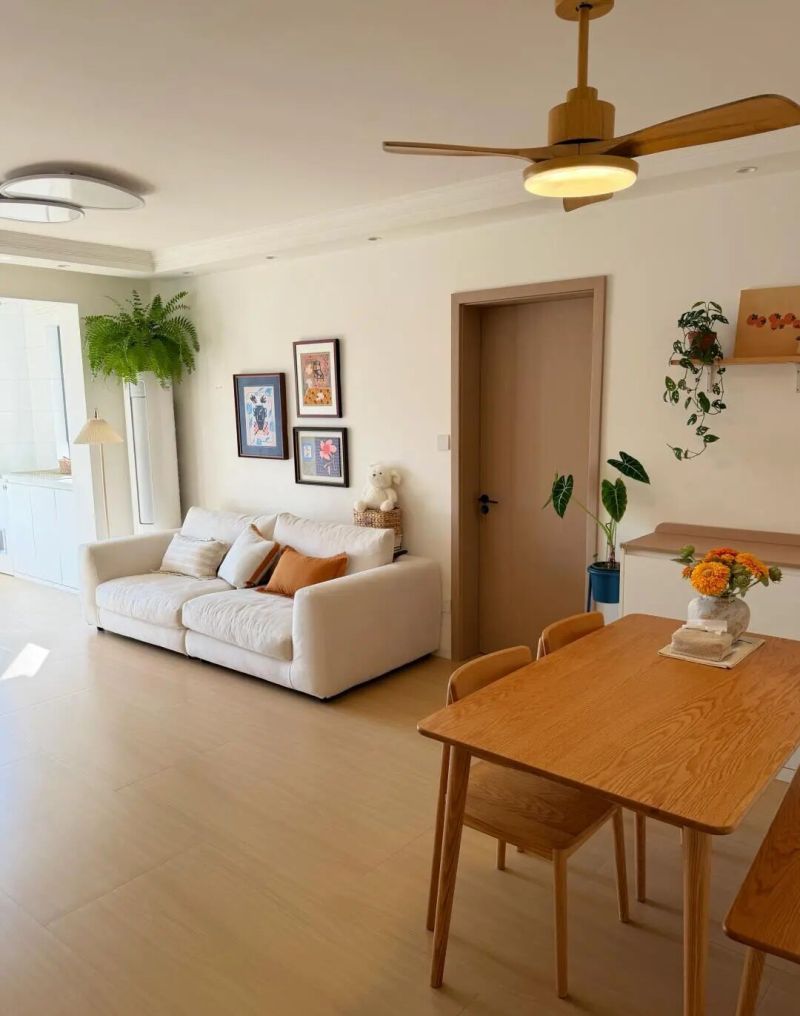 套内只有72㎡，选择了原木风装修风格，入住两年了依然很喜欢！ - 家居知识
