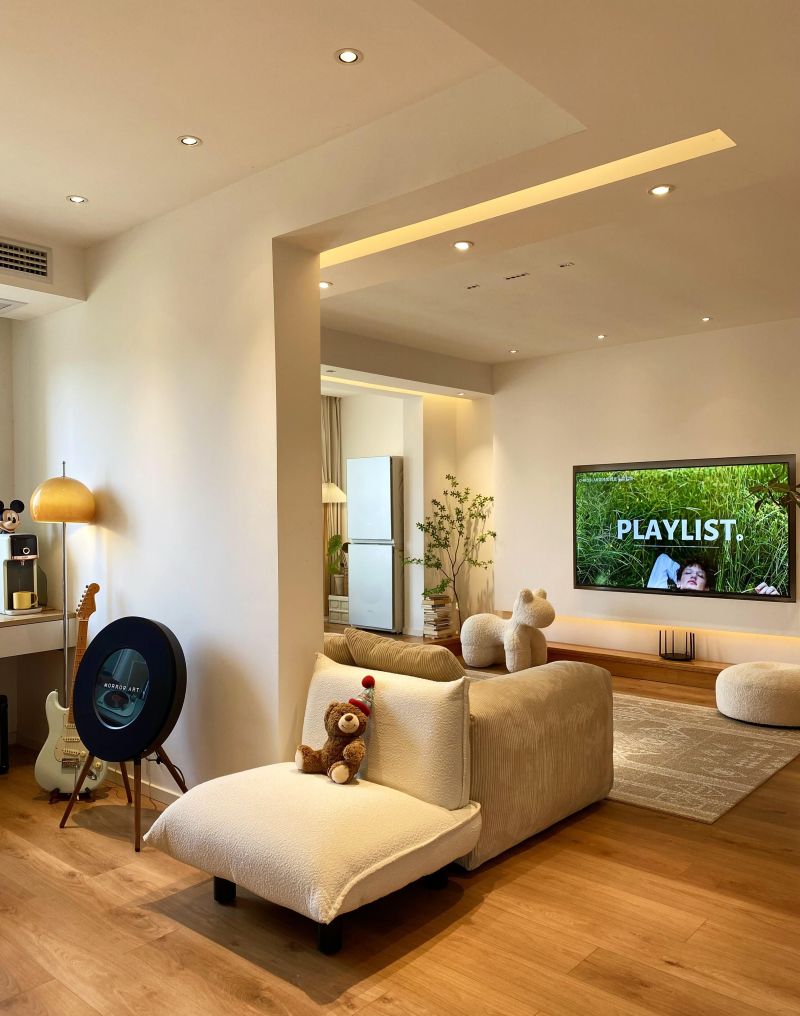 呆在这个房子里 我都可以不出门…原木风#地台设计 - 家居知识