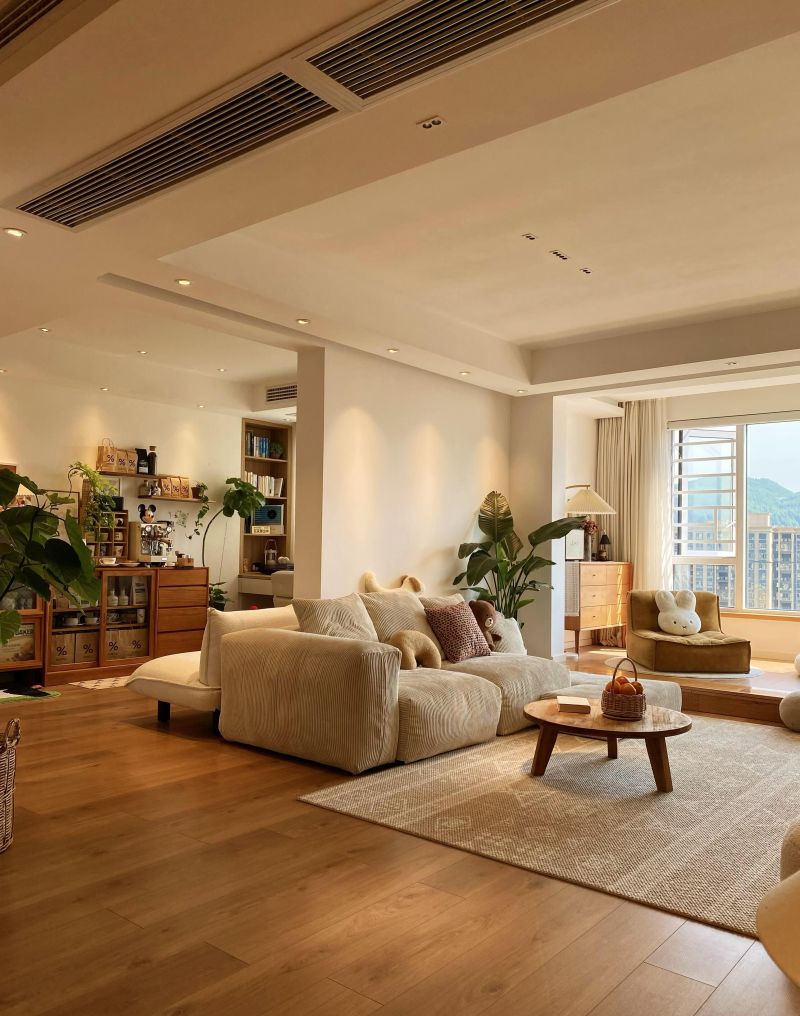 呆在这个房子里 我都可以不出门…原木风#地台设计 - 家居知识