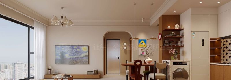 株洲装修设计：55㎡法式风格装修，属于公寓的慵懒感 - 家居知识