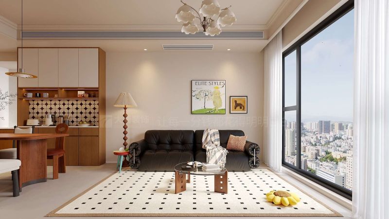 株洲装修设计：55㎡法式风格装修，属于公寓的慵懒感 - 家居知识