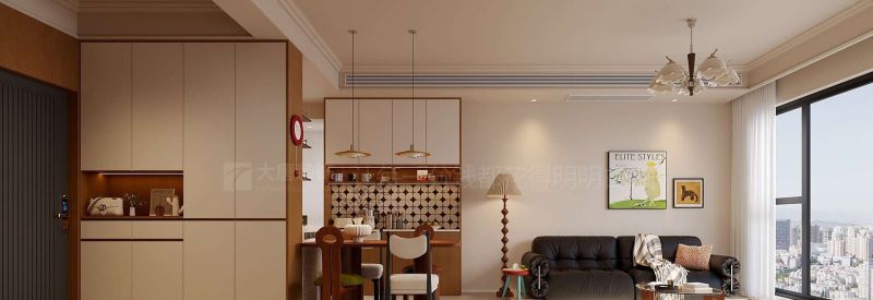 株洲装修设计：55㎡法式风格装修，属于公寓的慵懒感 - 家居知识