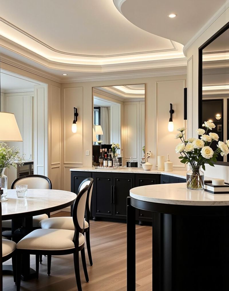 法式风！这个家.哇塞.太美了！推开家门就像走进了巴黎左岸的私邸 - 家居知识