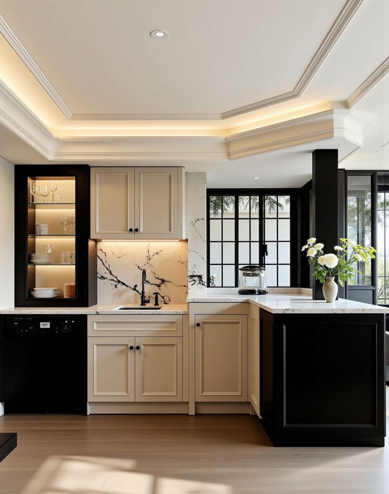 法式风！这个家.哇塞.太美了！推开家门就像走进了巴黎左岸的私邸 - 家居知识