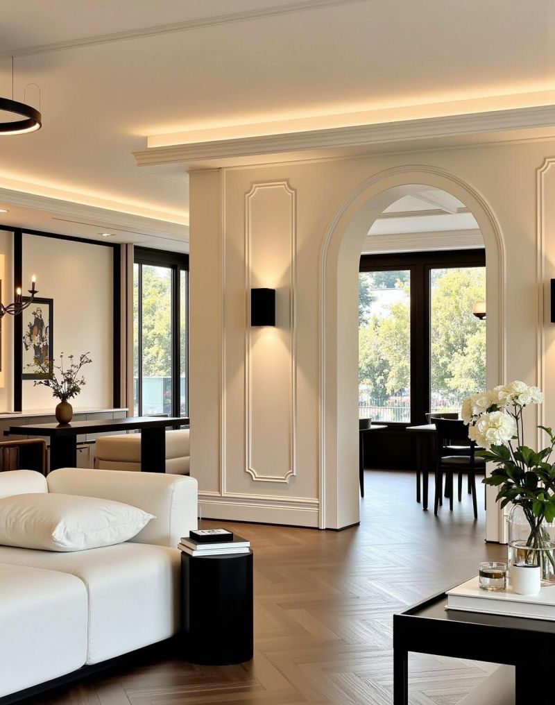 法式风！这个家.哇塞.太美了！推开家门就像走进了巴黎左岸的私邸 - 家居知识