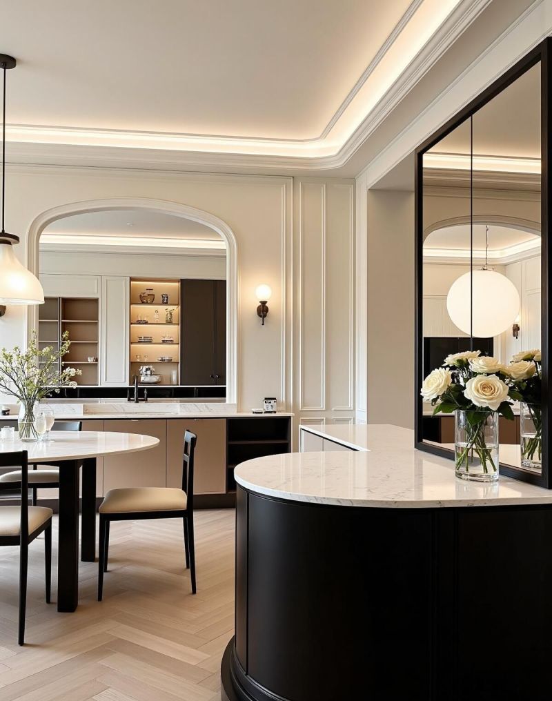 法式风！这个家.哇塞.太美了！推开家门就像走进了巴黎左岸的私邸 - 家居知识