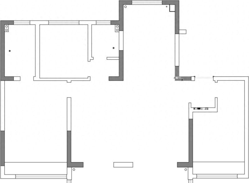 140㎡法式中古风大横厅+长阳台，美出圈设计解析