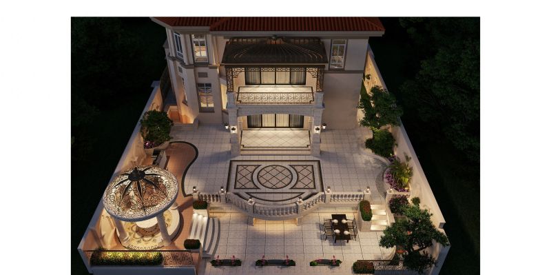 法式宫廷风别墅，奢华生活触手可及，看完就想入住！