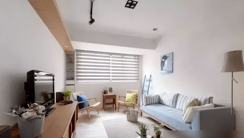 新房装修时，媳妇一意孤行要装原木简约风，亏得最后效果还不错 - 家居知识