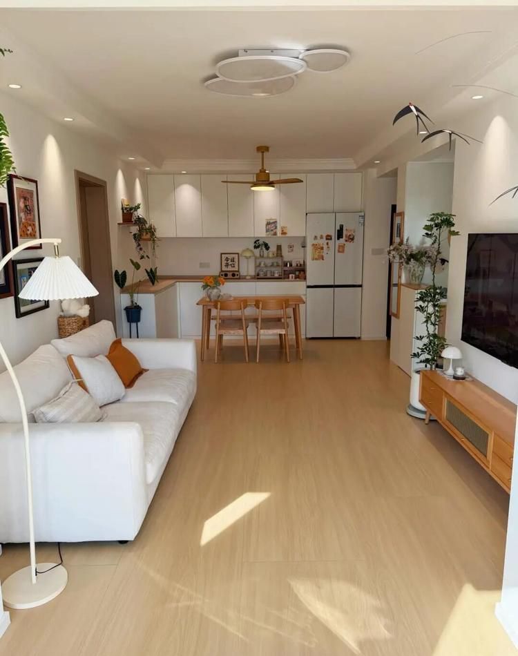 套内只有72㎡，选择了原木风装修风格，入住两年了依然很喜欢！ - 家居知识