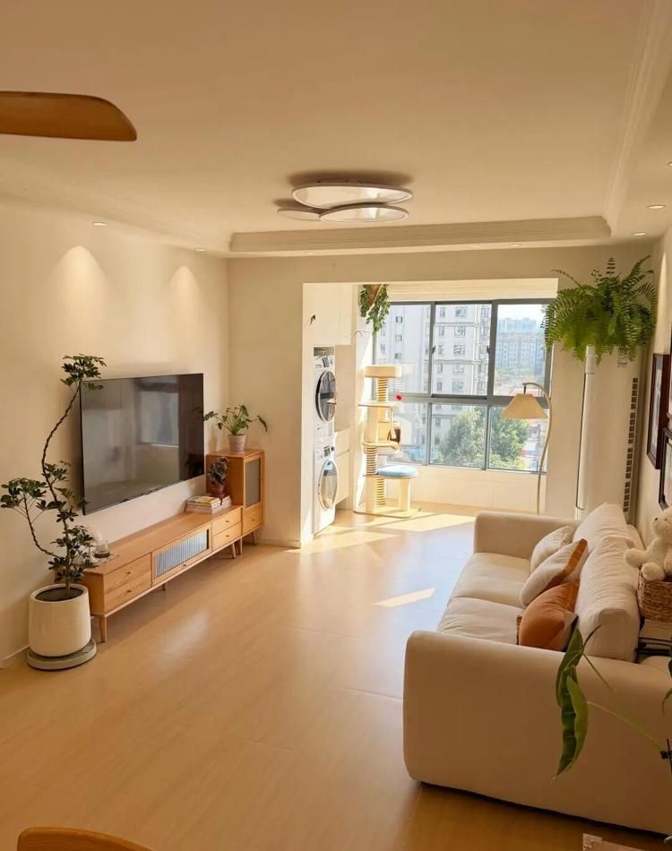 套内只有72㎡，选择了原木风装修风格，入住两年了依然很喜欢！ - 家居知识