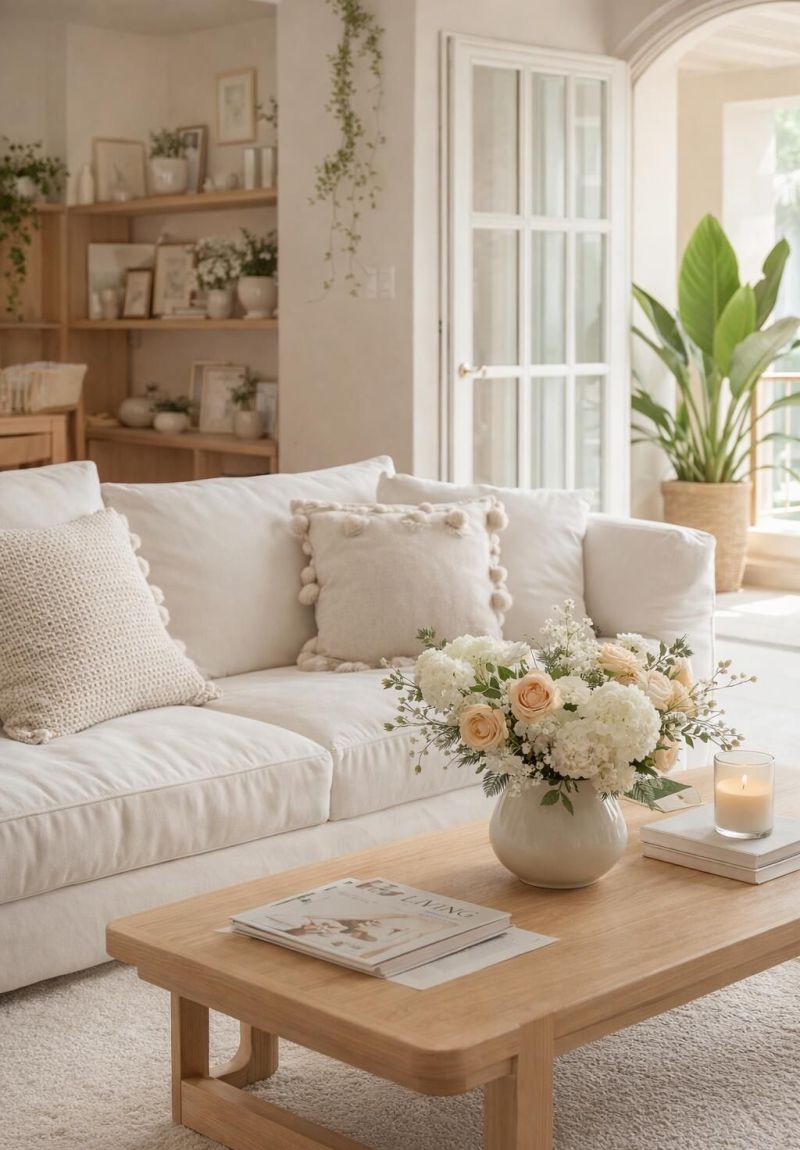 慵懒法式客厅，简约之美 - 家居知识