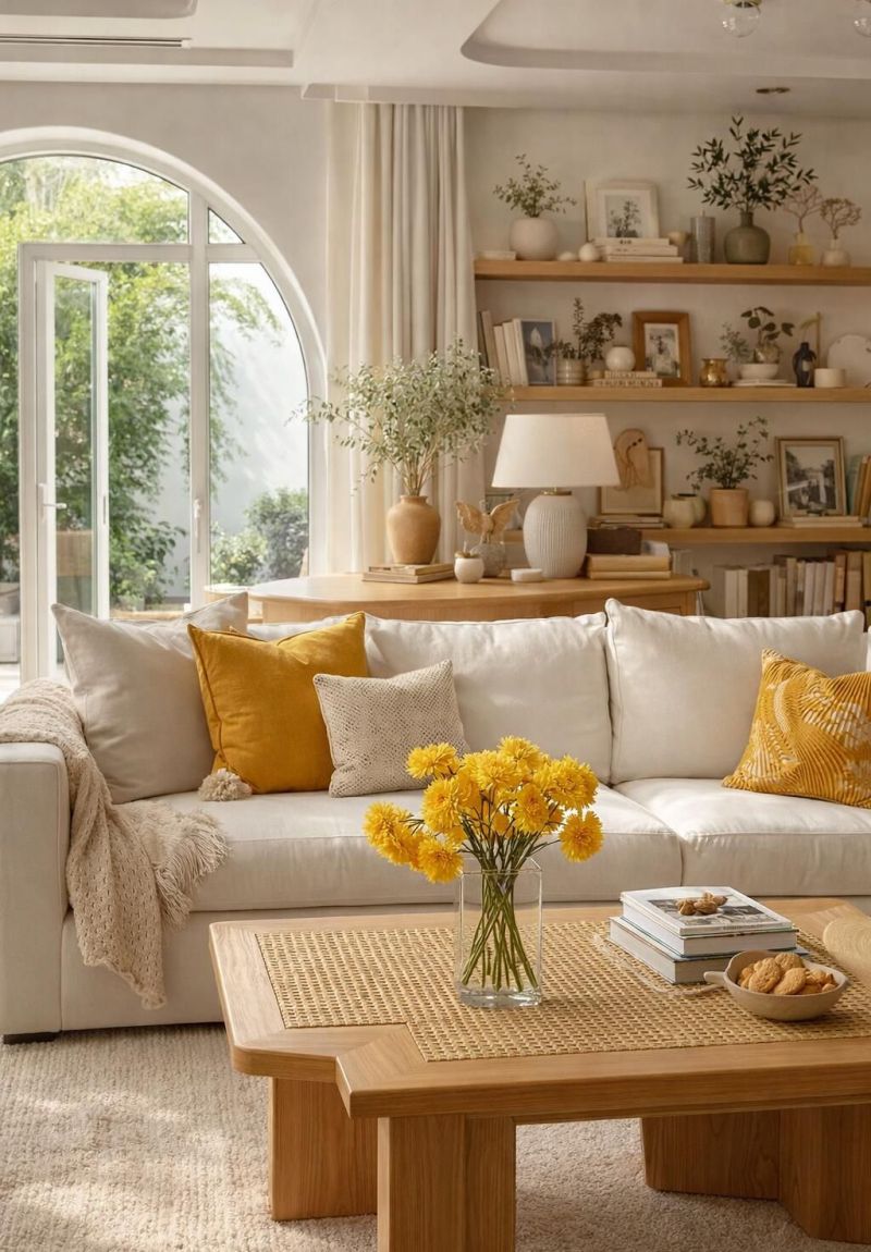 慵懒法式客厅，简约之美 - 家居知识