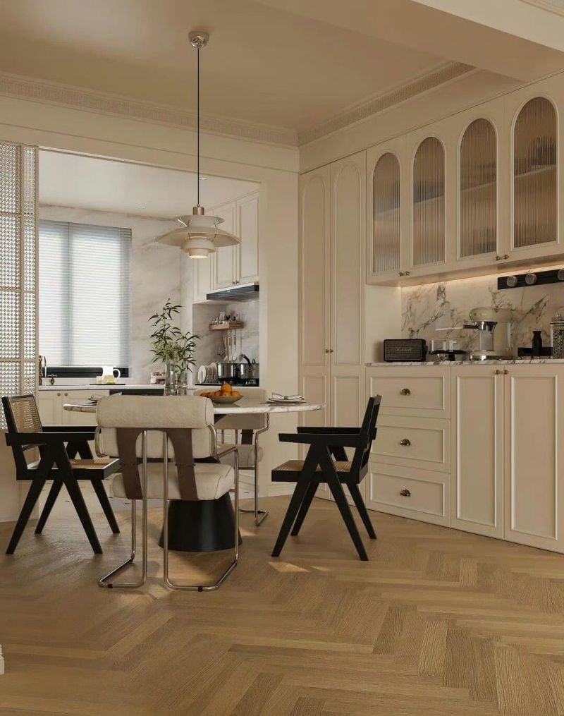 分享/法式奶油风的餐客厅 - 家居知识