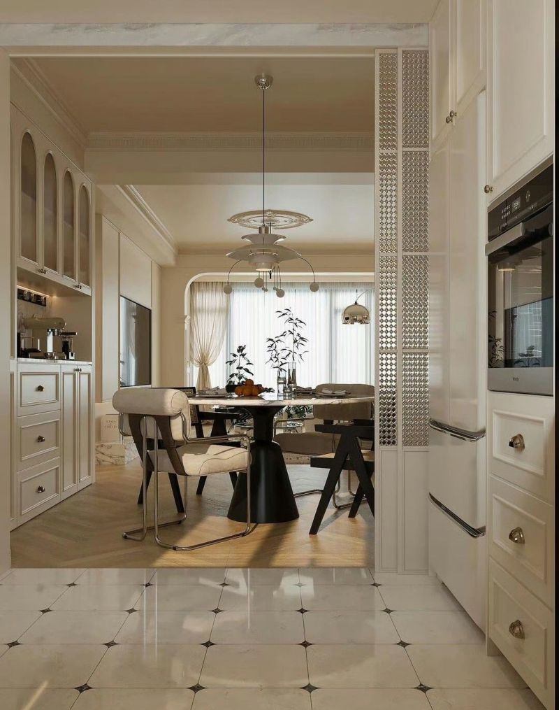 分享/法式奶油风的餐客厅 - 家居知识