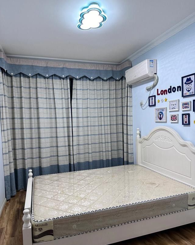 看她家装修的地中海风格，不做吊顶很简单，全屋打扫干净还没入住 - 家居知识