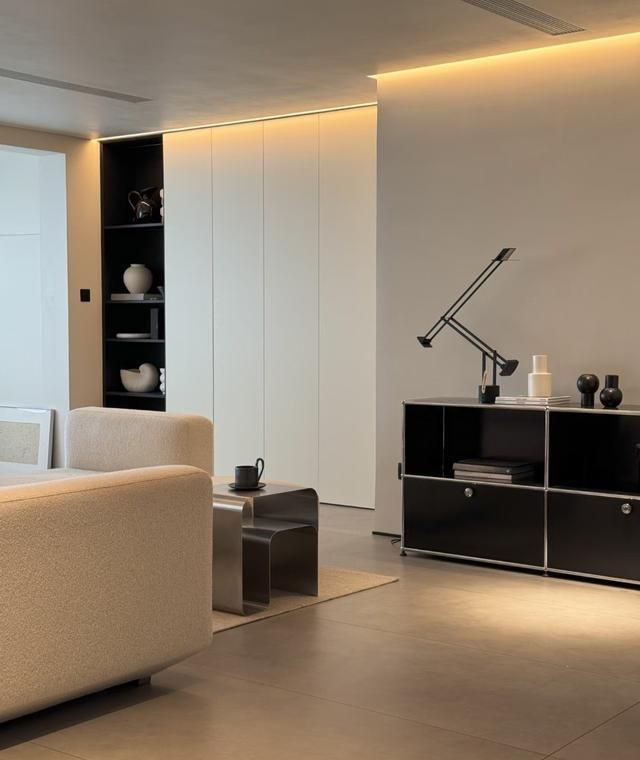 110㎡意式极简落地，高级感直接封神 - 家居知识