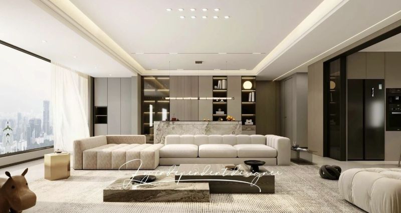 粉丝最爱的131平灰咖色系 意式轻奢风 - 家居知识