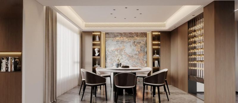 459㎡意式轻奢风别墅装修-诸暨中茂府 - 家居知识