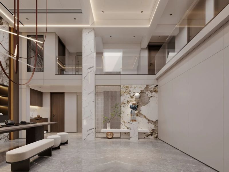 459㎡意式轻奢风别墅装修-诸暨中茂府 - 家居知识