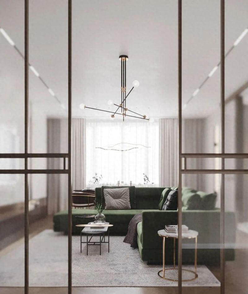 极简轻奢风，金属大理石点缀，慵懒绿意尽显高级感